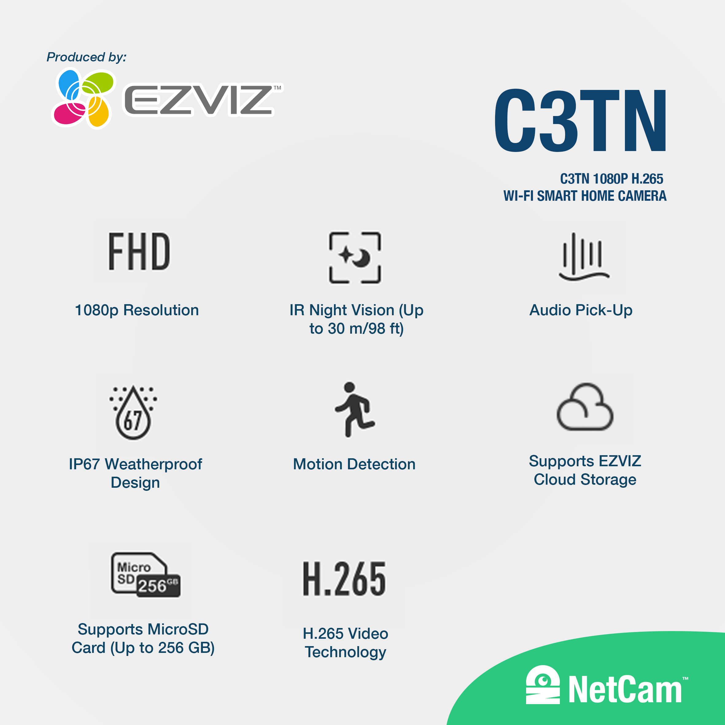 EZVIZ OUTDOOR C3TN (1080P)