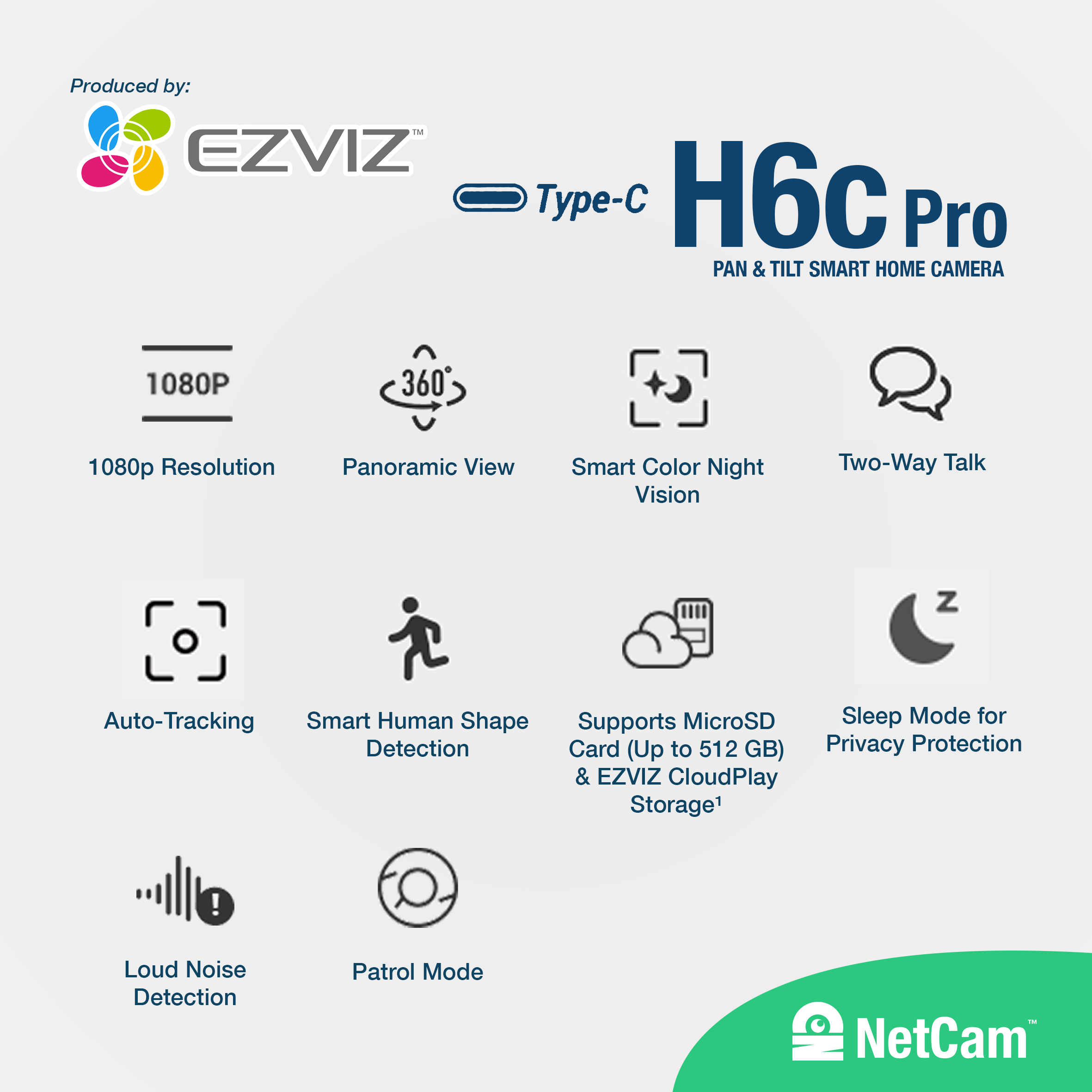 EZVIZ BABYCAM H6C PRO (2MP)