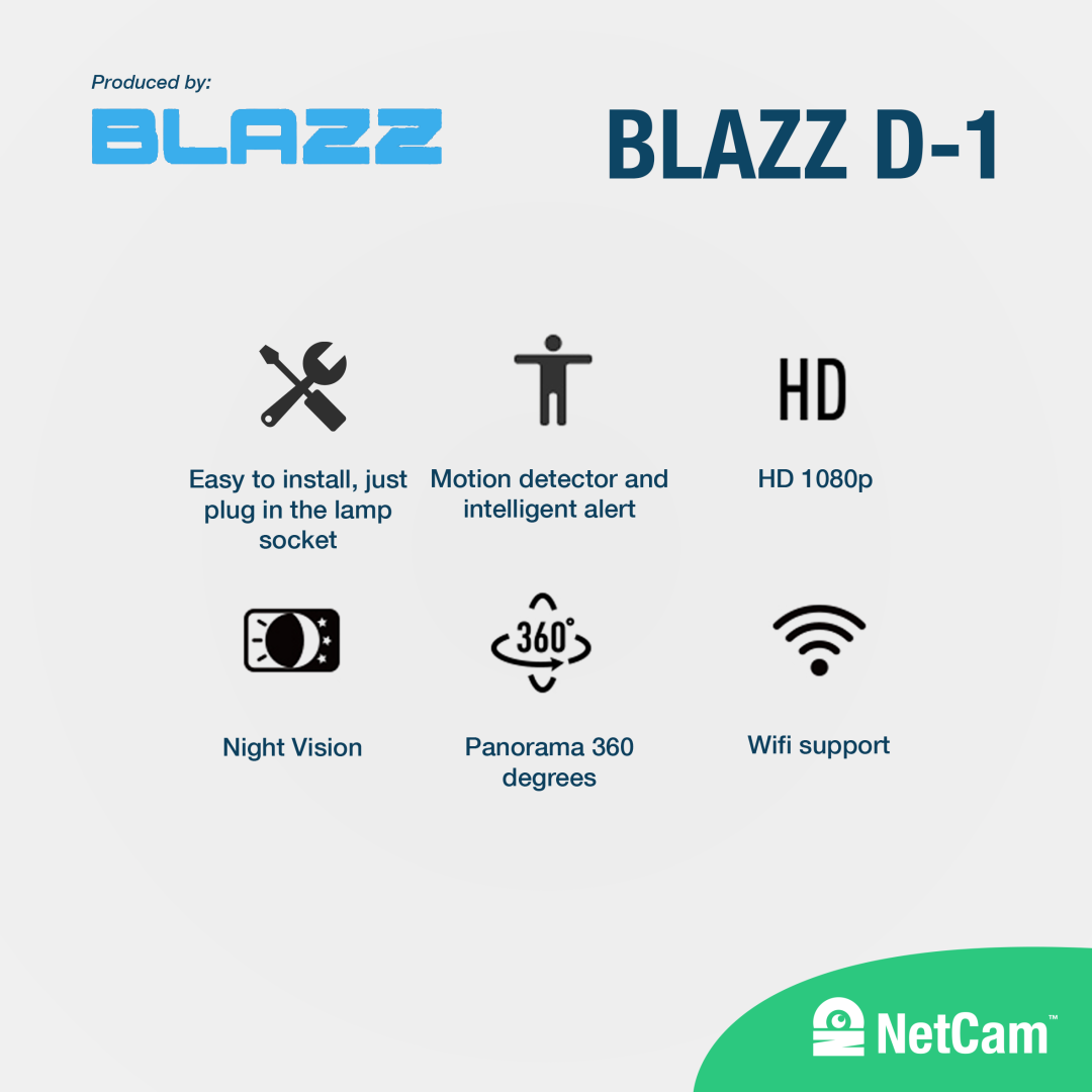 BLAZZ BABYCAM BOHLAM D-1 2MP