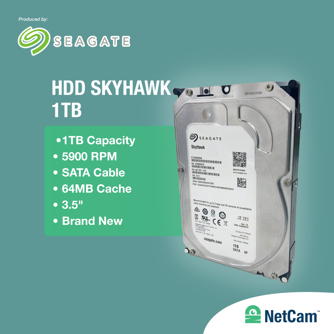 SEAGATE X HIKVISION HDD (1TB)