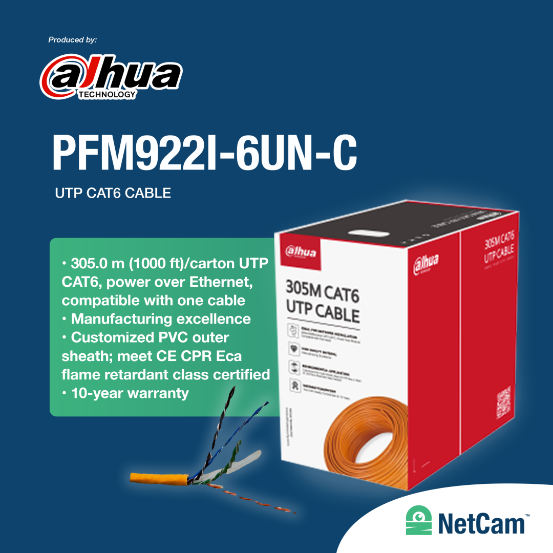 DAHUA KABEL CAT.6 DH-PFM922I-6UN-C