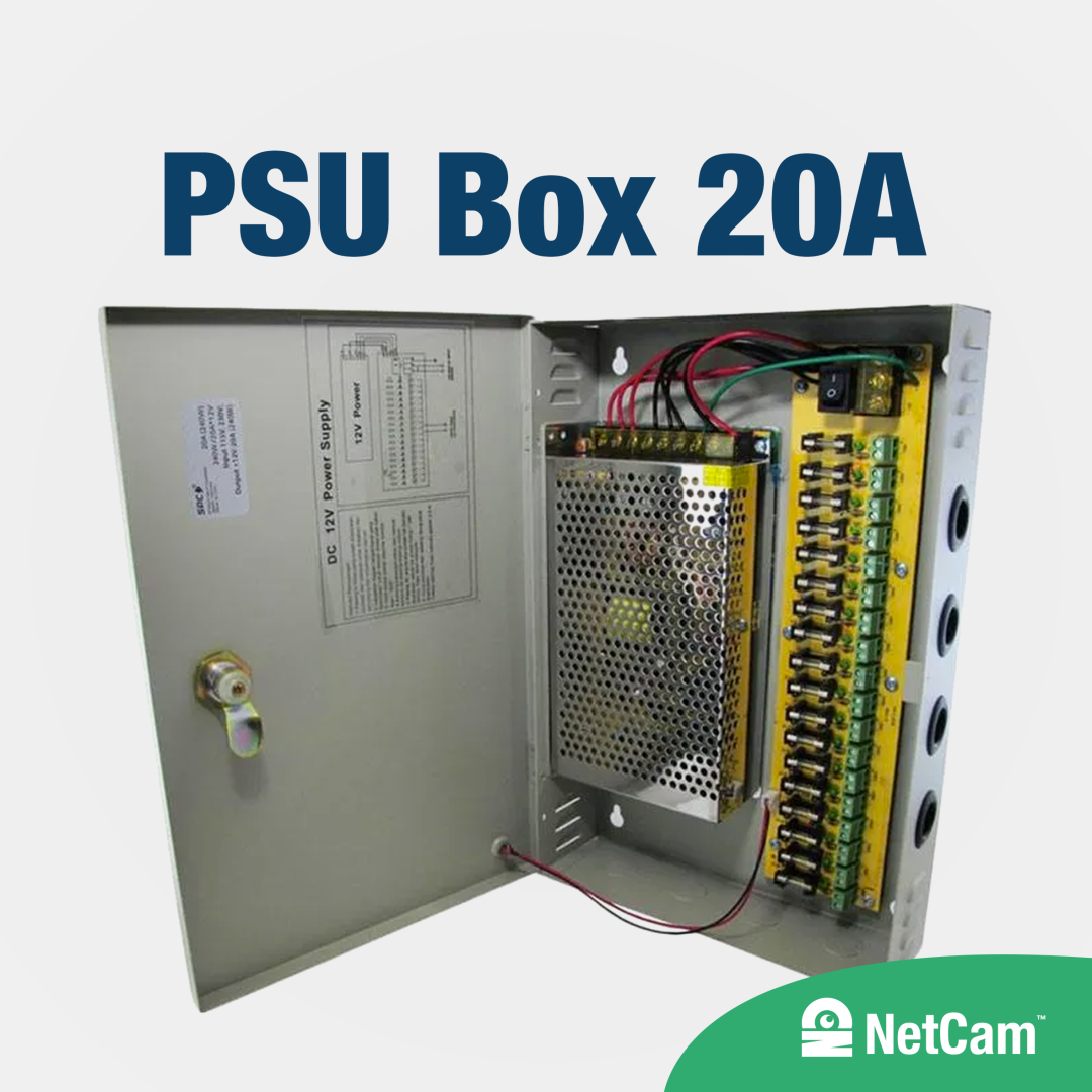 POWER SUPPLY BOX PANEL 20A (18 SLOT)