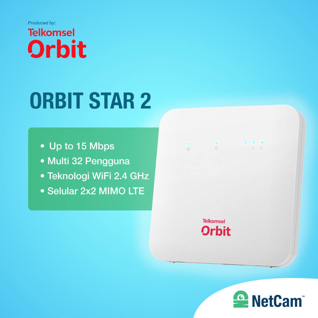 TELKOMSEL ORBIT STAR Z1 MODEM (150GB + ANTENNA)