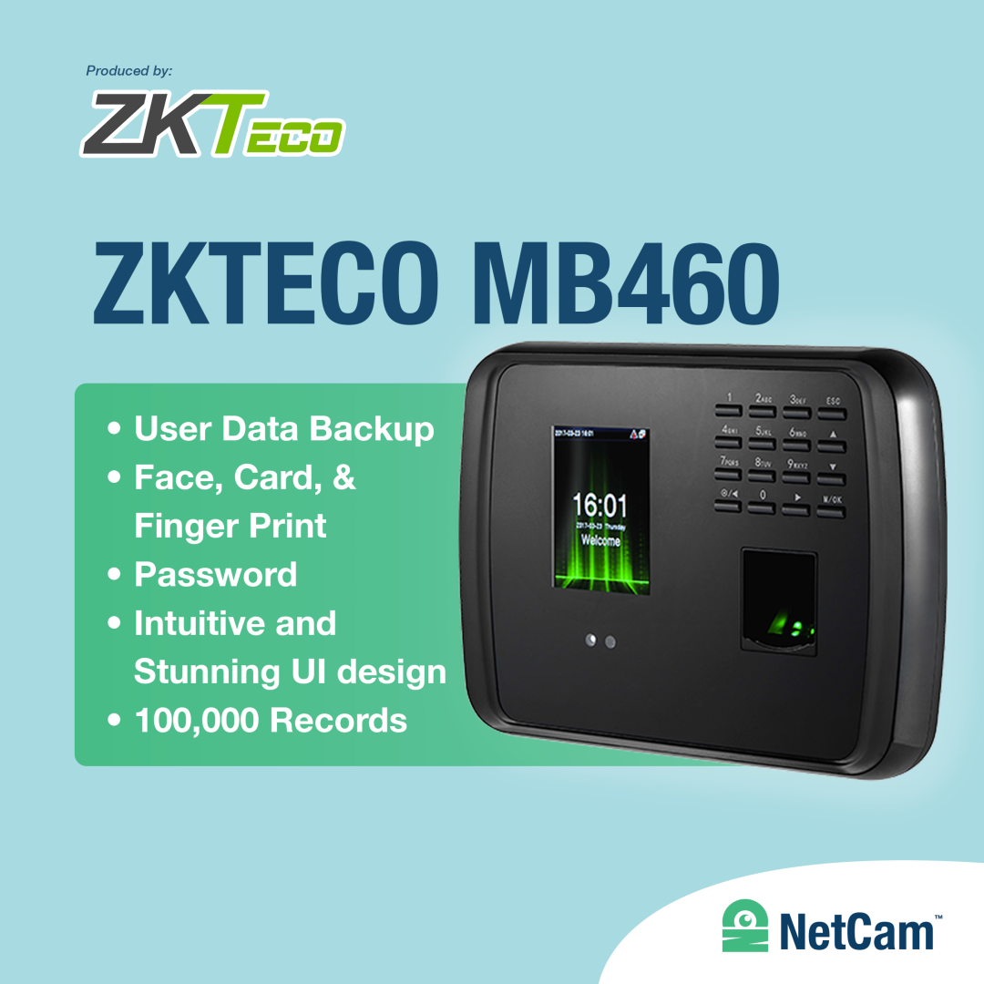 ZKTECO FINGER PRINT MB460