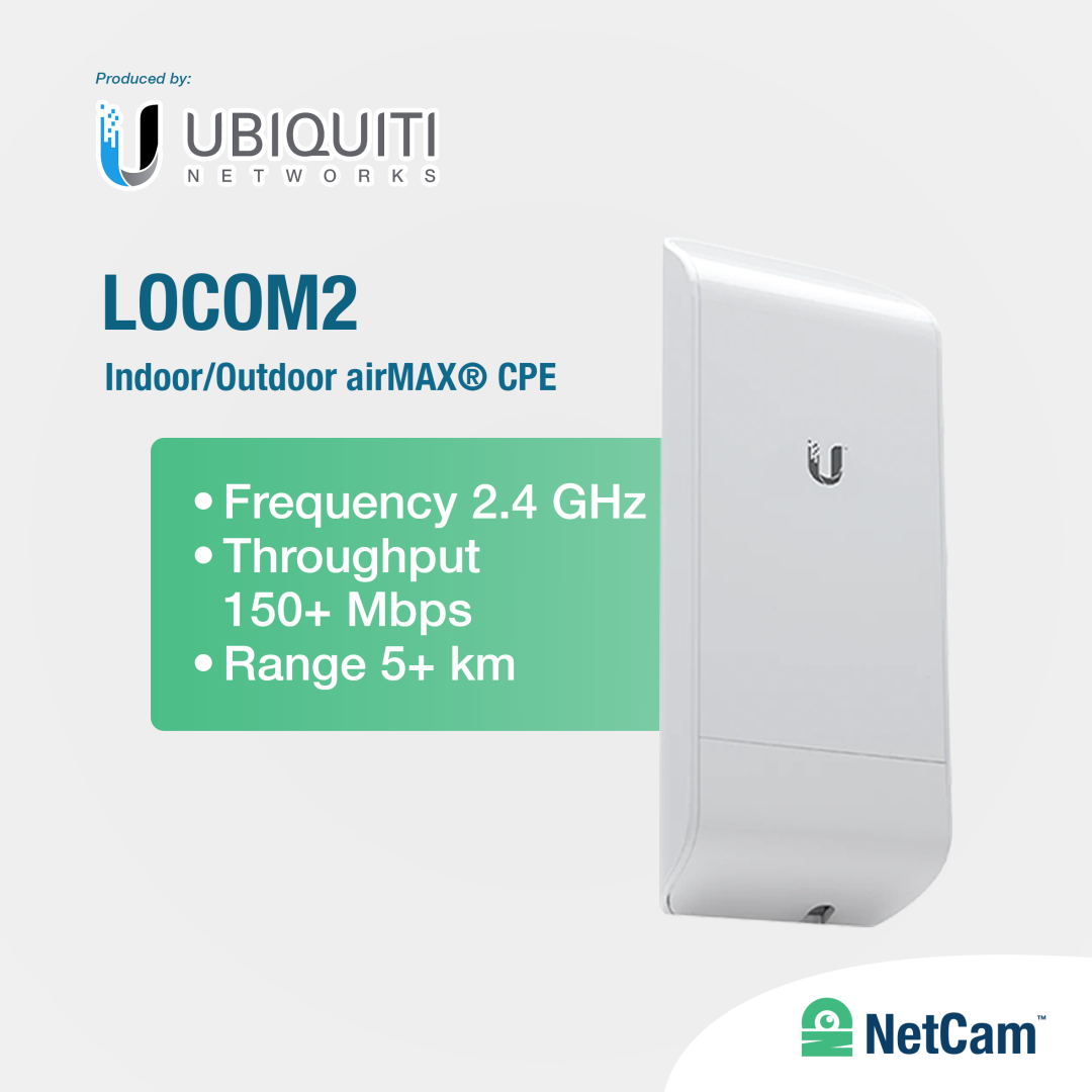 UBIQUITY LOCOM2 ACCES POINT (INDOOR/OUTDOOR)