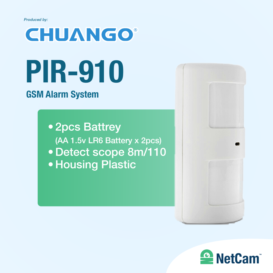 CHUANGO AC-910 PIR MOTION DETECTOR