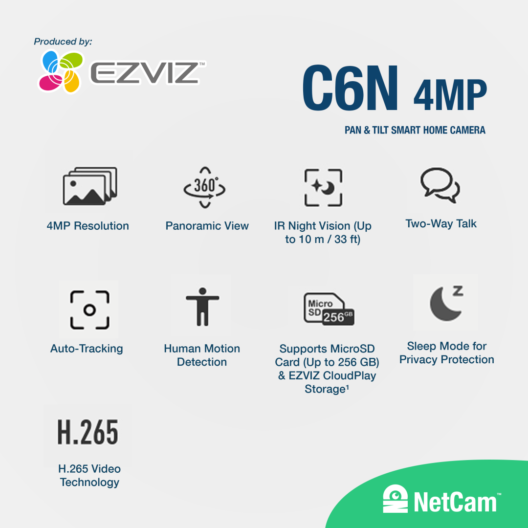 EZVIZ BABYCAM C6N (4MP)
