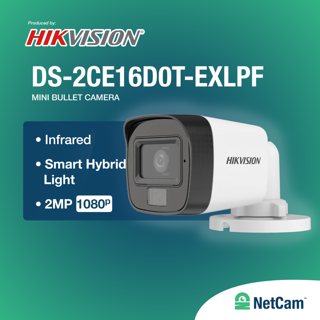 HIKVISION OUTDOOR DS-2CE16D0T-EXLPF (2MP/2.8MM)