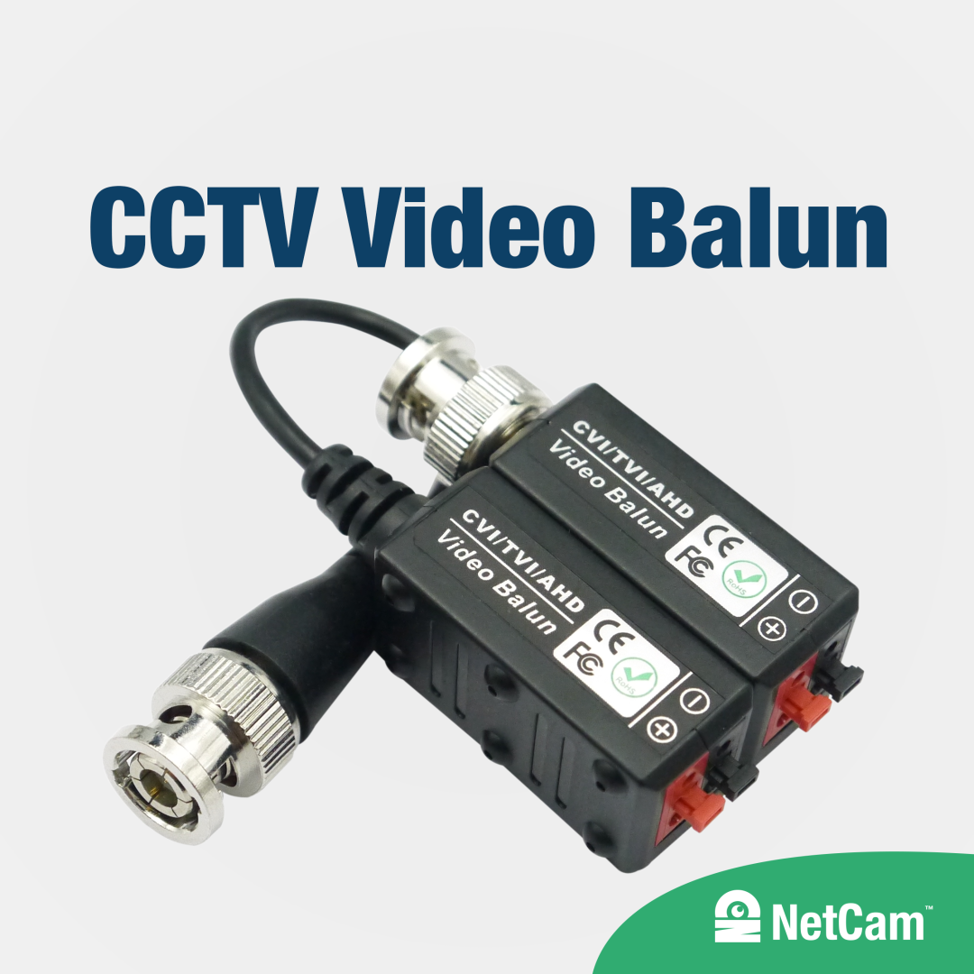 VIDEO BALUN PASSIVE 1 CH (AHD/HDCVI/HDTVI)