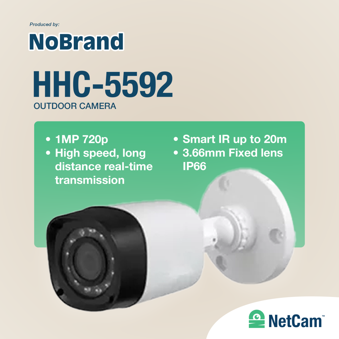 HDCVI CAMERA OUTDOOR NBP HHC-5592 (720P/ PAL/ 20M/ 3.6MM)